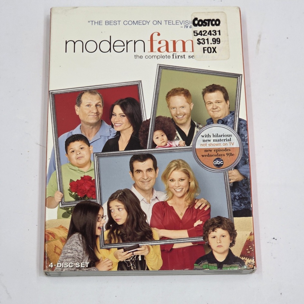 Modern Family The Complete First‎ Season DVD 2009 Widescreen 4-Disc Set